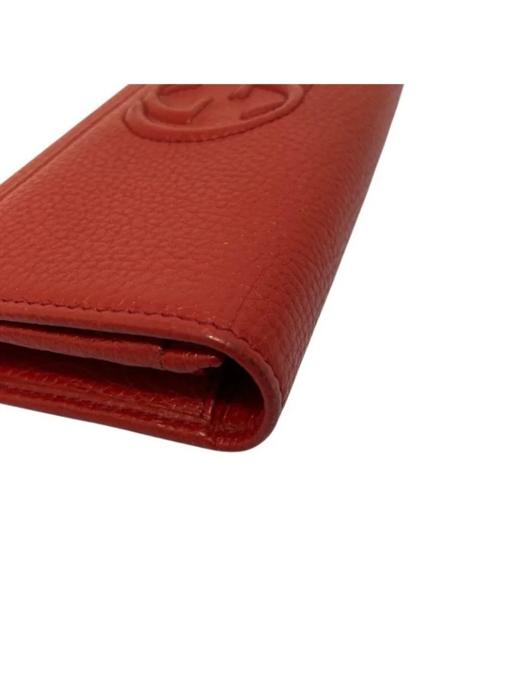 Gucci Soho Leather Wallet Red - Picture 14 of 15